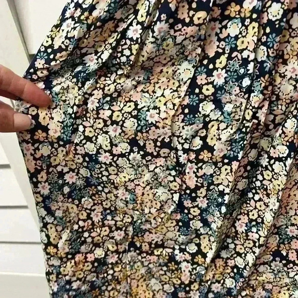 AUW Floral Sleeveless Dress Size Small - Picture 4 of 4